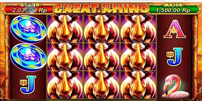 Các biểu tượng đặc biệt Nổ Hũ Great Rhino